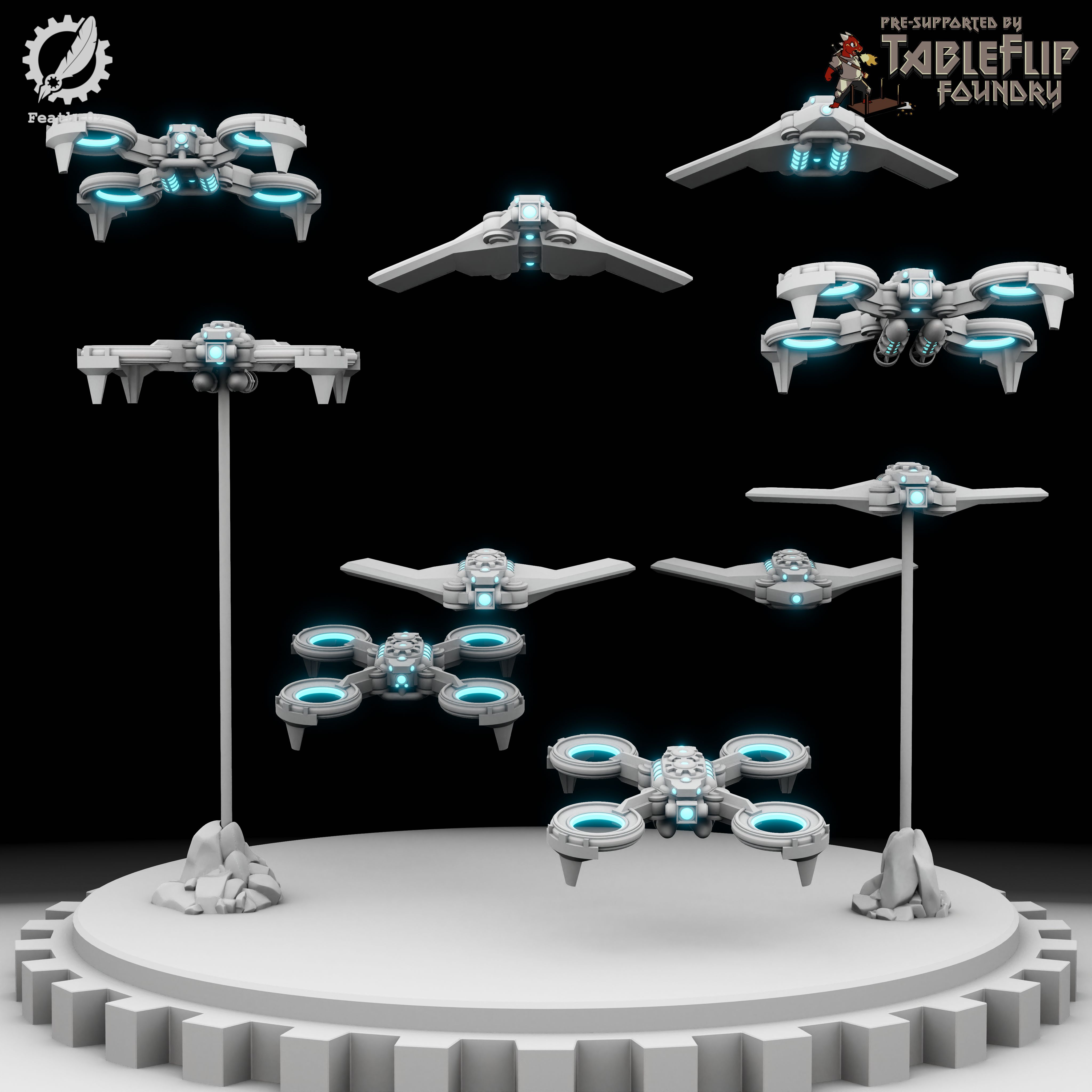 Pack - Aurora Vanguard - All Drones